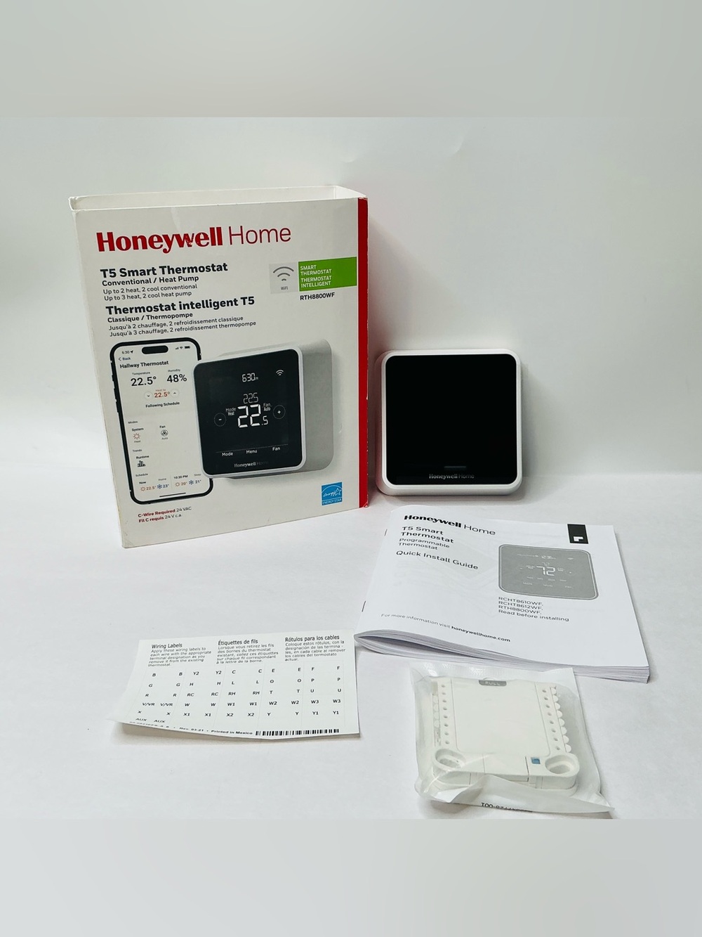 Honeywell Home T5 Wi-Fi Smart Thermostat - RTH8800WF - Picture 3 of 15